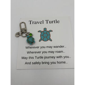 Travel Turtle Keychain NWOT